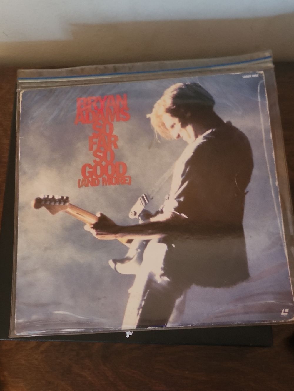 Bryan Adams So Far So Good Laser Disc Laserdisc